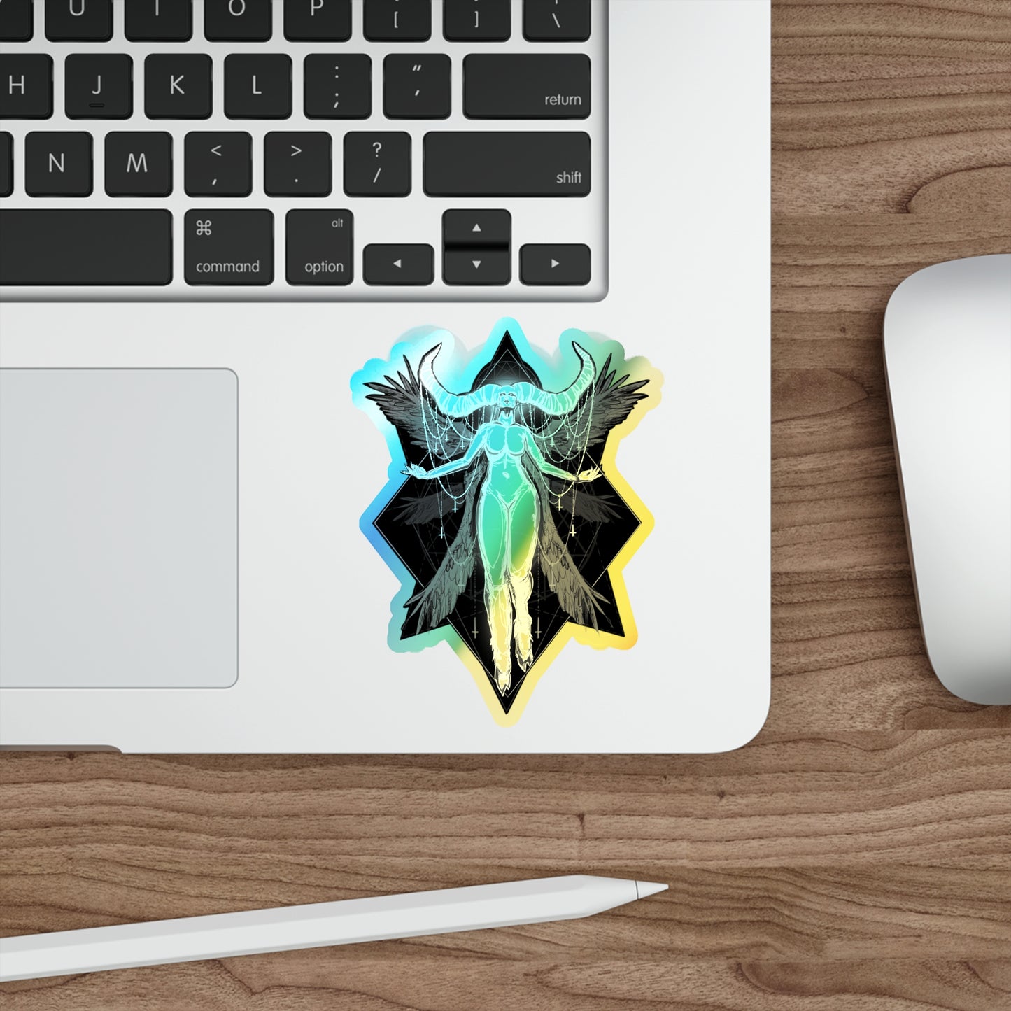 The Deceiver Holographic Die-cut Stickers