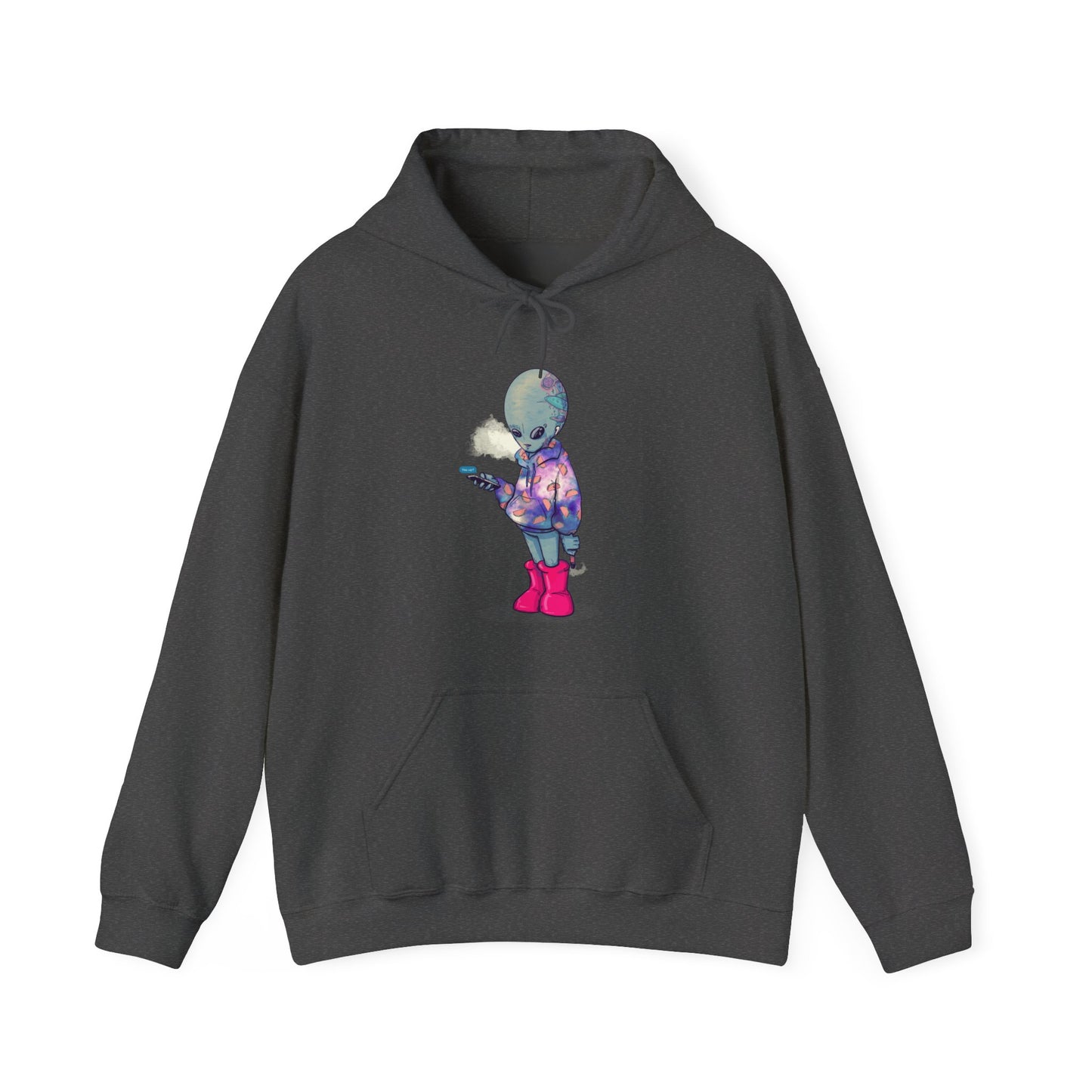 Earth Alien Unisex Heavy Blend Hooded Sweatshirt