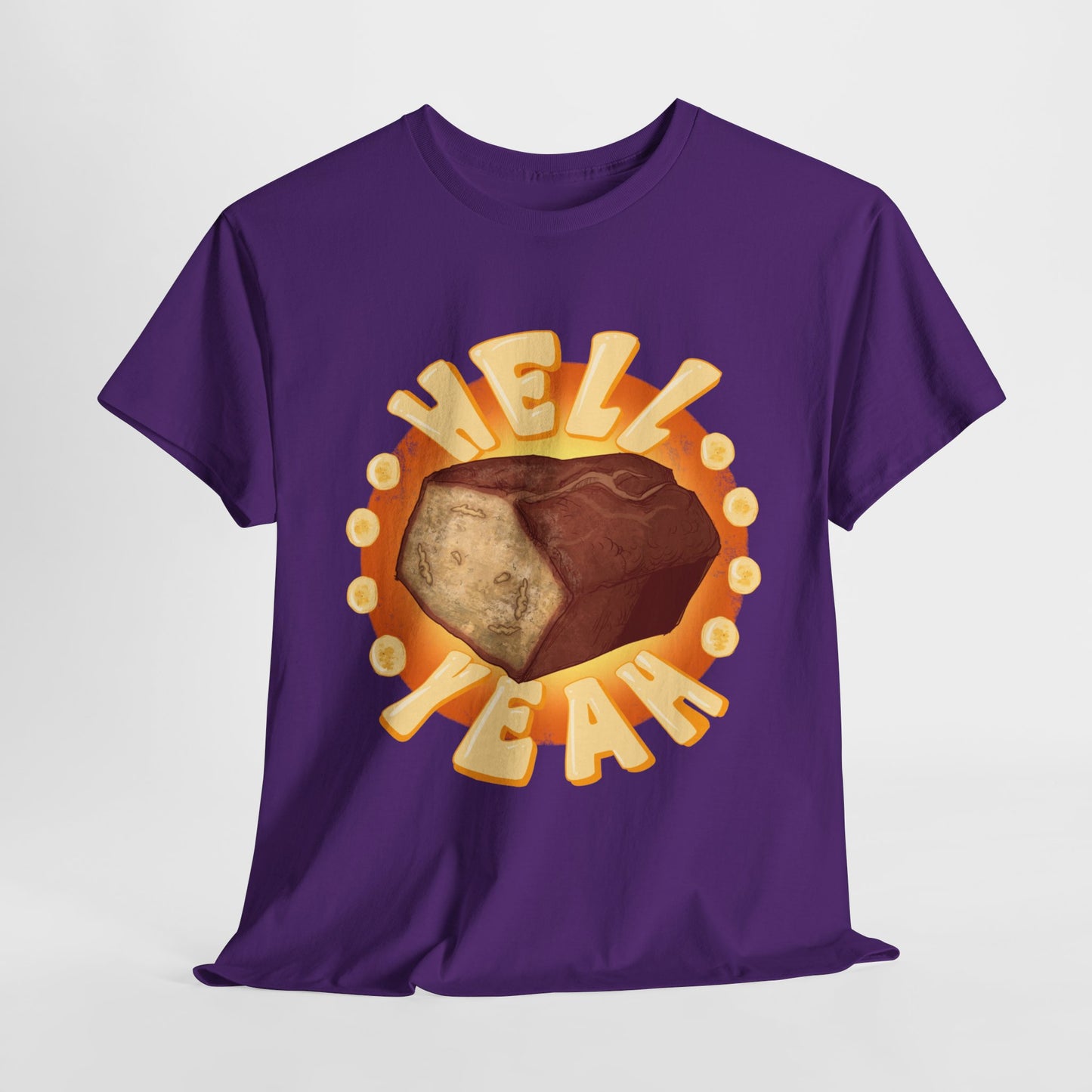 Banana Bread At Work Unisex Heavy Cotton Tee