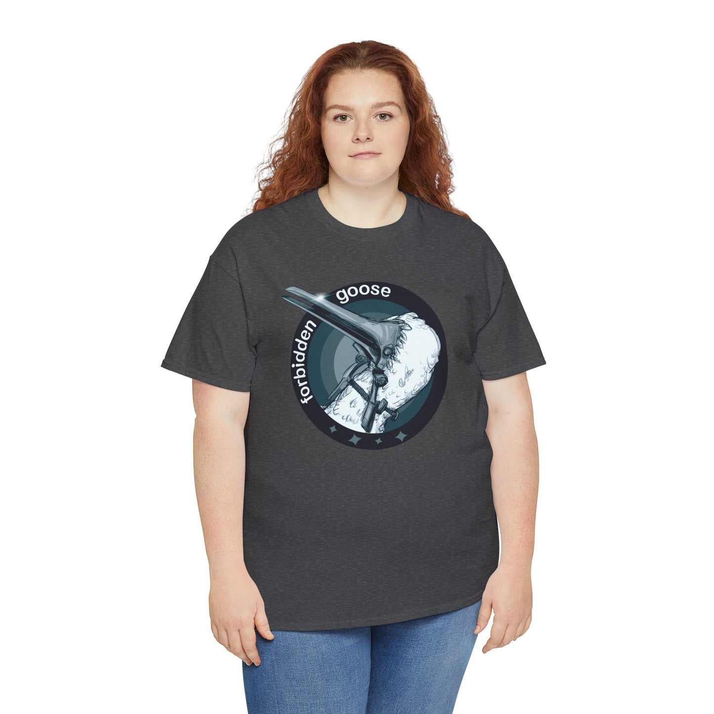 Forbidden Goose Unisex Heavy Cotton Tee