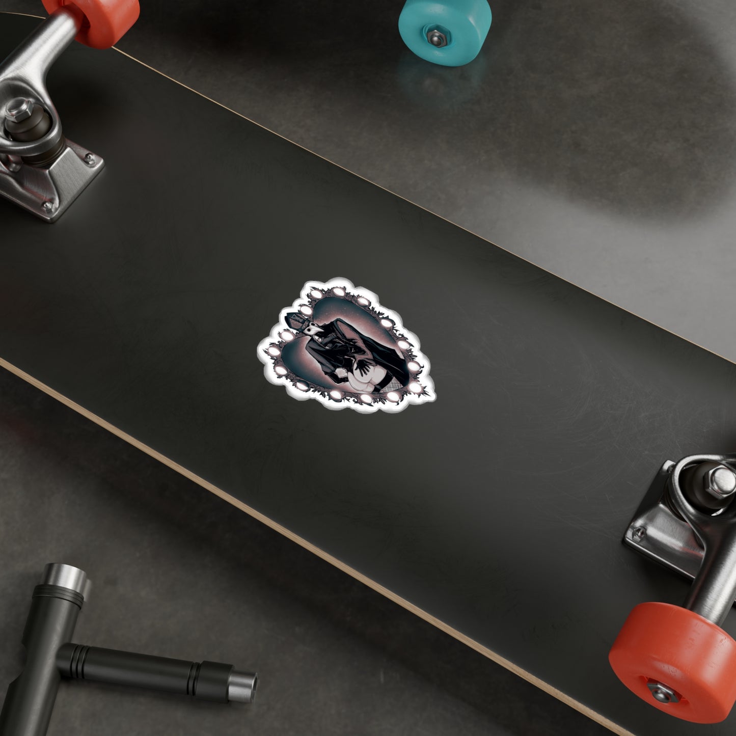 Forbidden Lust Kiss-Cut Vinyl Decal