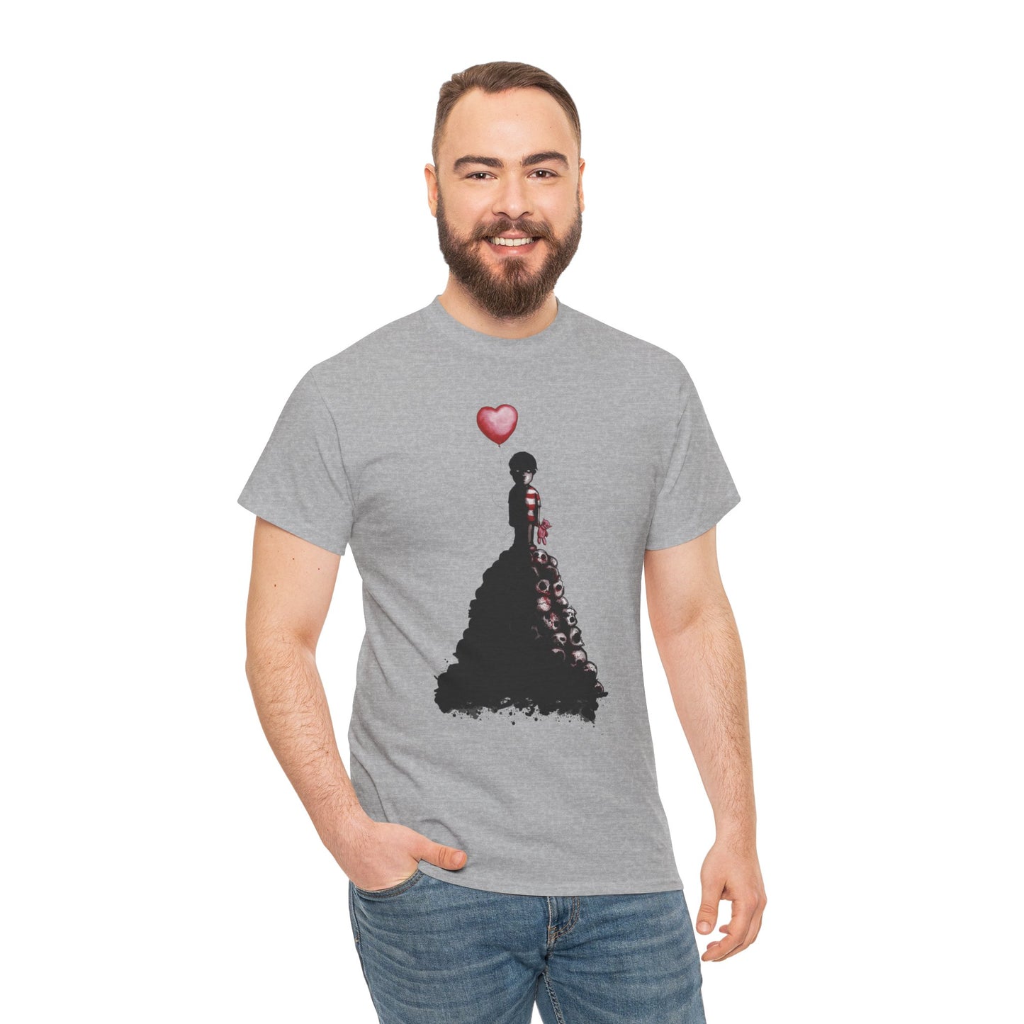 Boy Vs The World Unisex Heavy Cotton Tee
