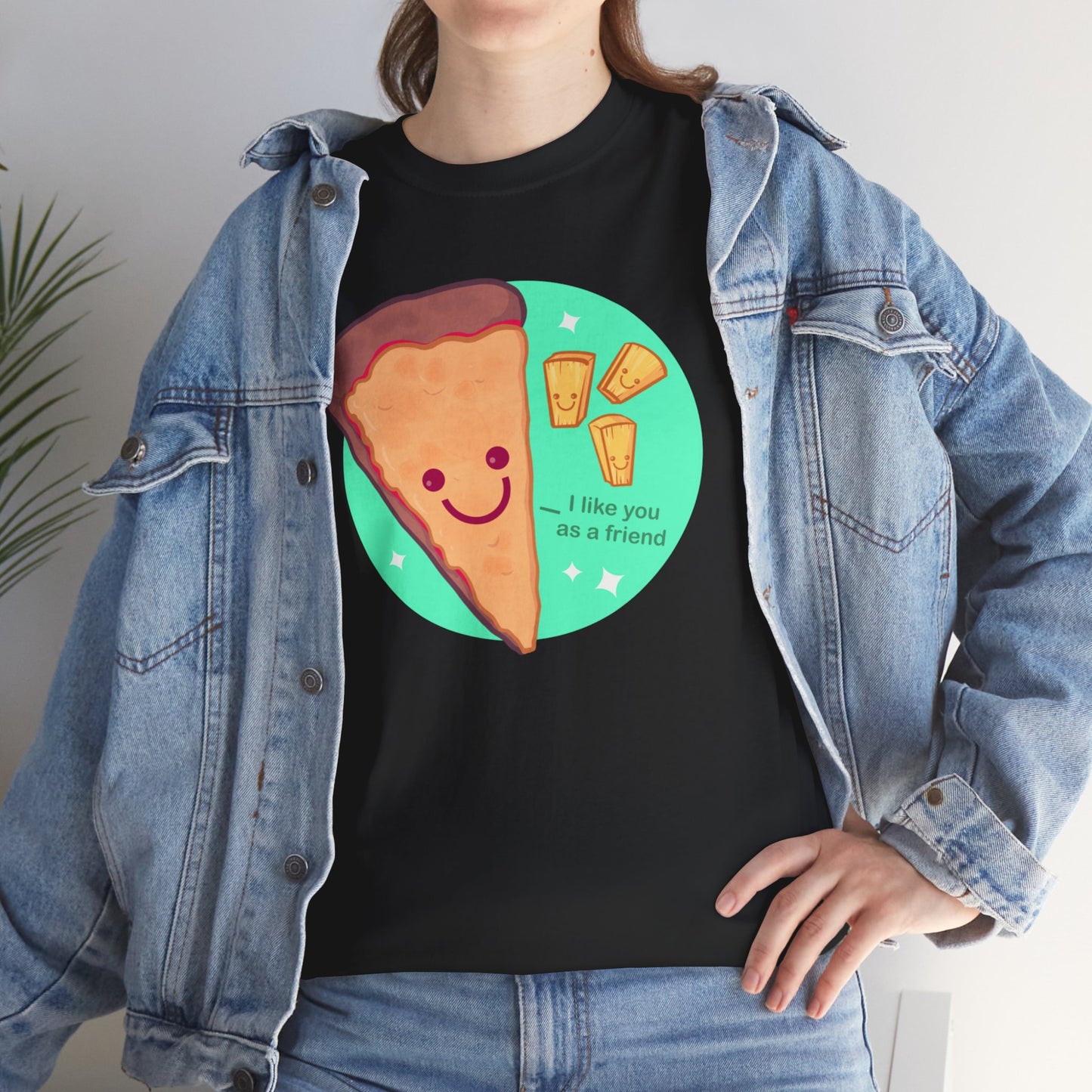 Just Friends Unisex Heavy Cotton Tee