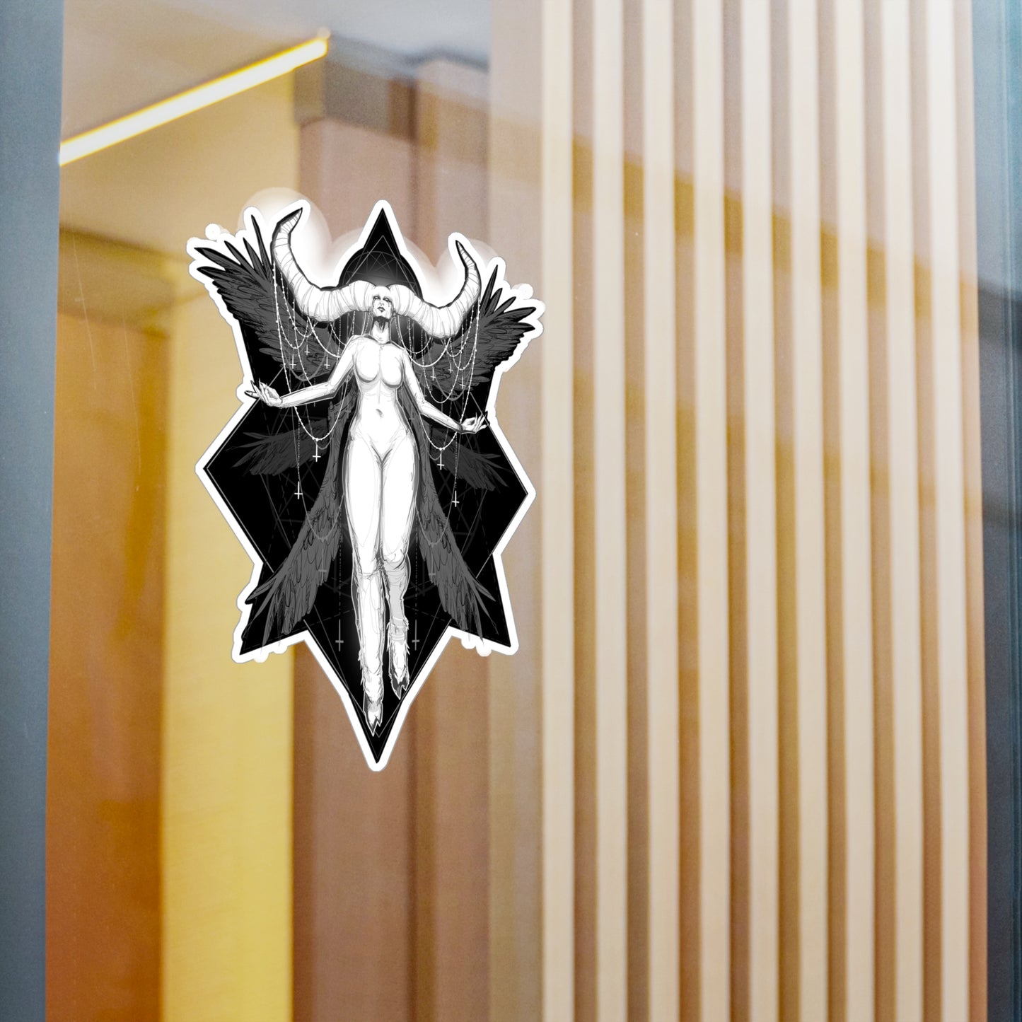 The Deceiver Kiss-Cut Vinyl Decal