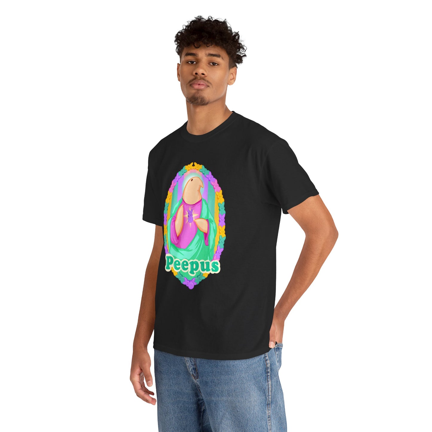 Peepus Unisex Heavy Cotton Tee