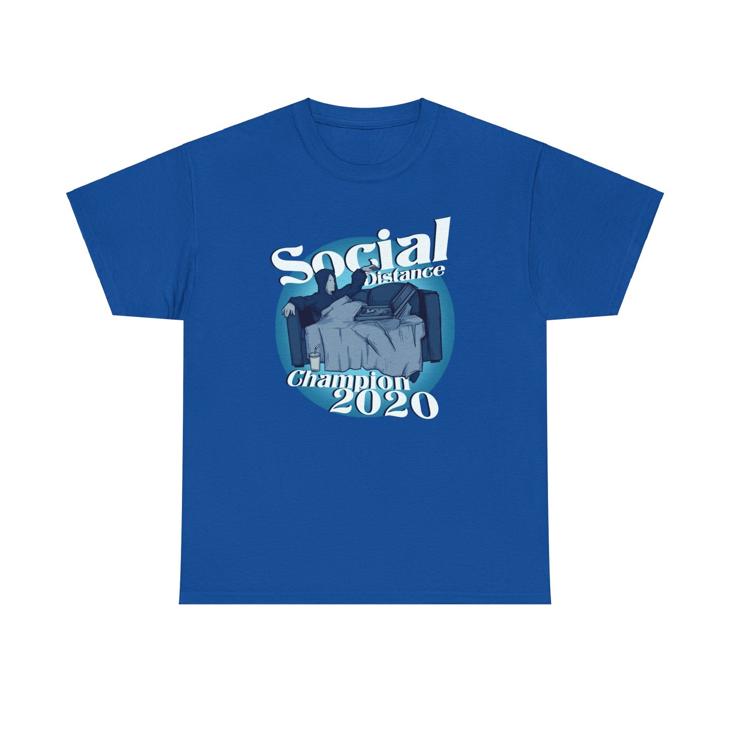 Social Distance Champion Unisex Heavy Cotton Tee