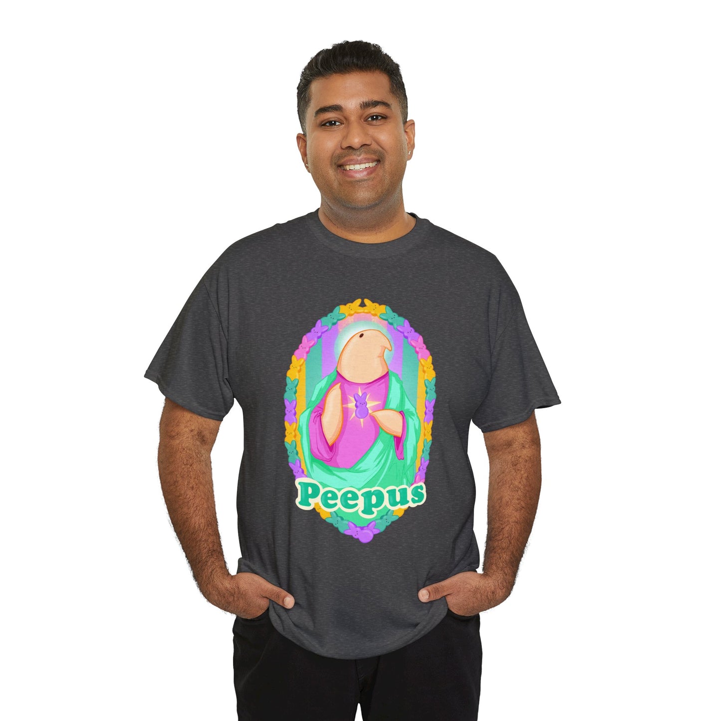 Peepus Unisex Heavy Cotton Tee