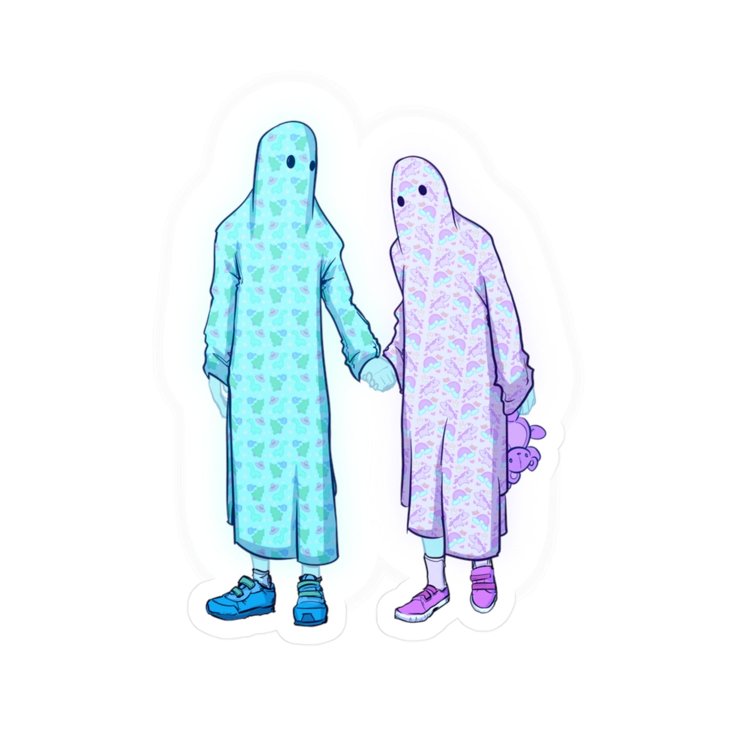 Ghost Kids Kiss-Cut Vinyl Decal