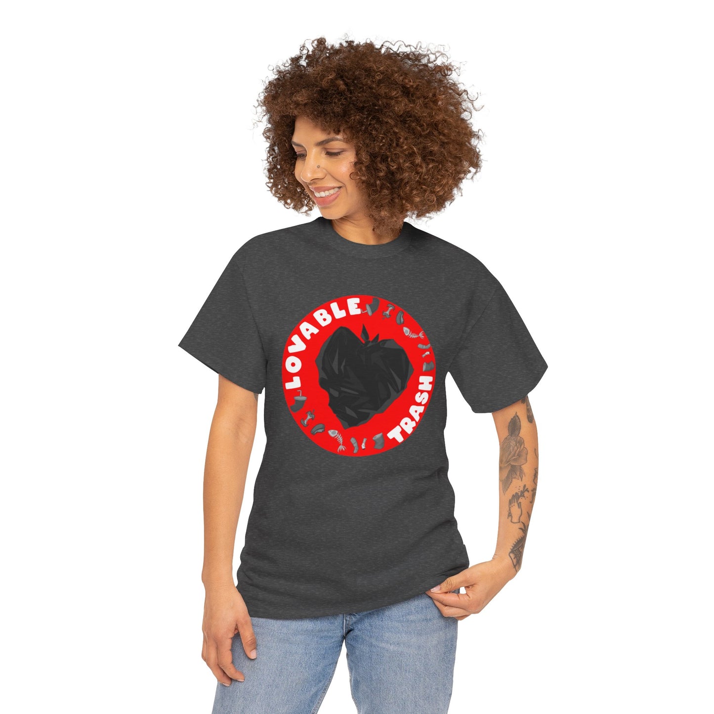 Loveable Trash Unisex Heavy Cotton Tee