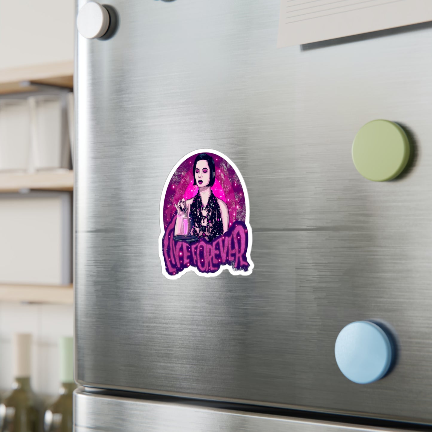 Live Forever II Kiss-Cut Vinyl Decal