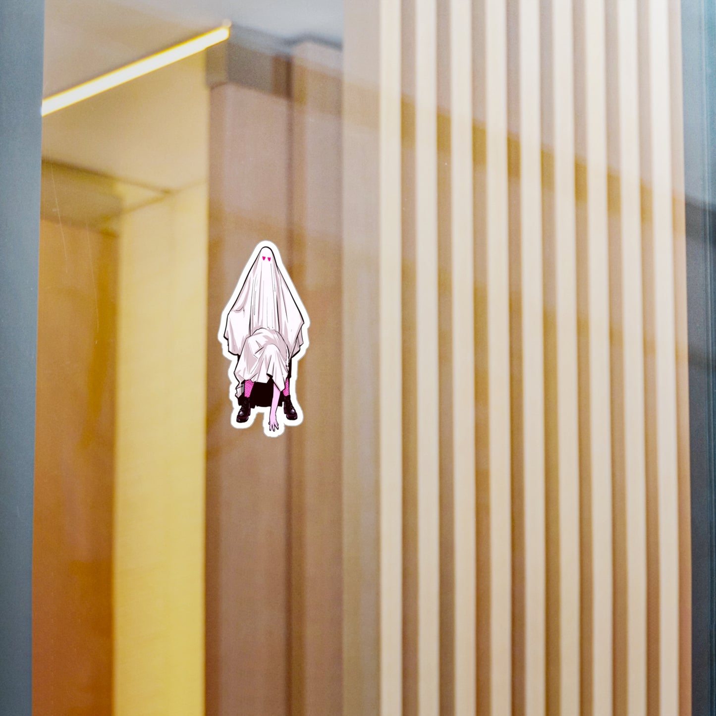 Two-Headed Ghost Kiss-Cut Vinyl Decal