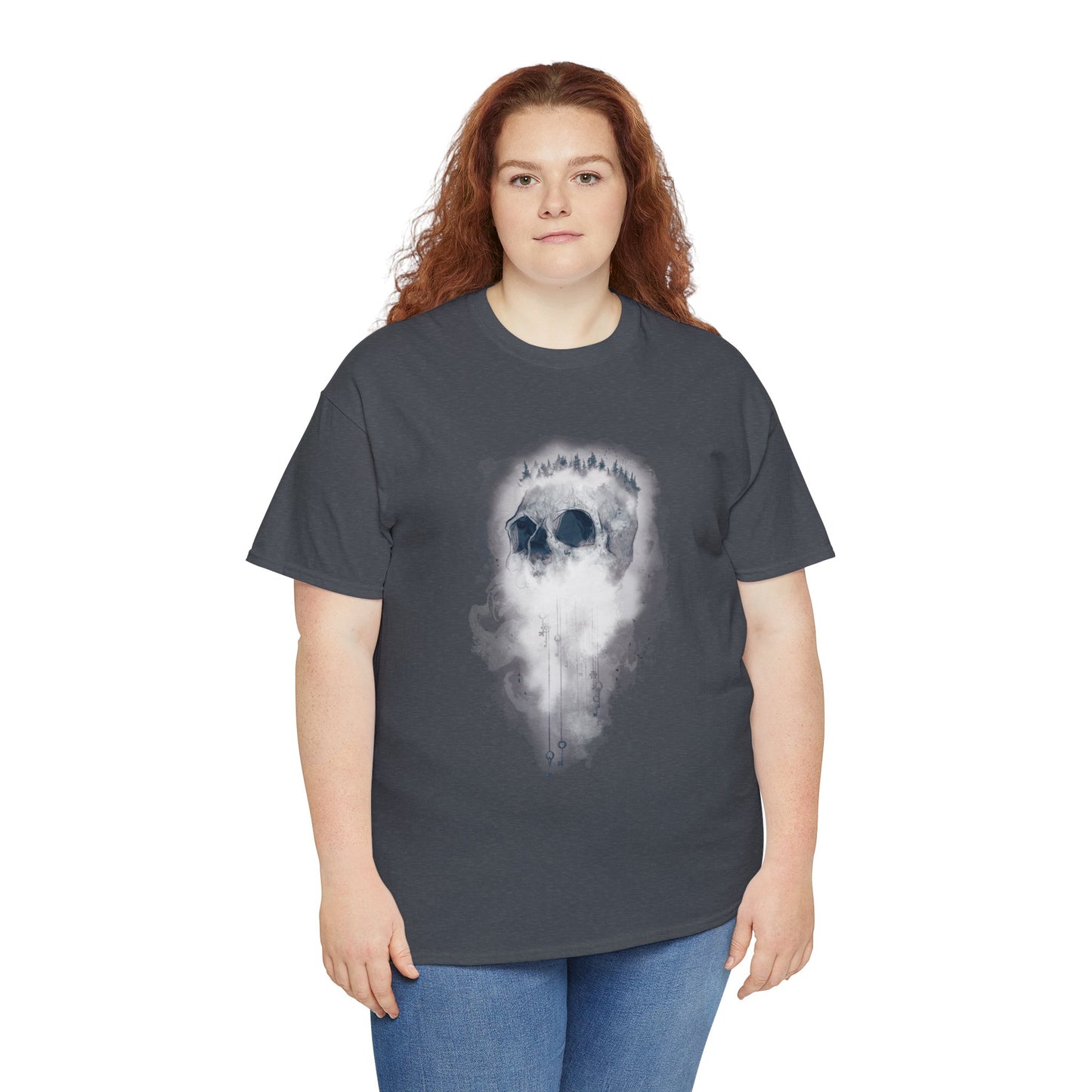 Elemental Skull Air Unisex Heavy Cotton Tee