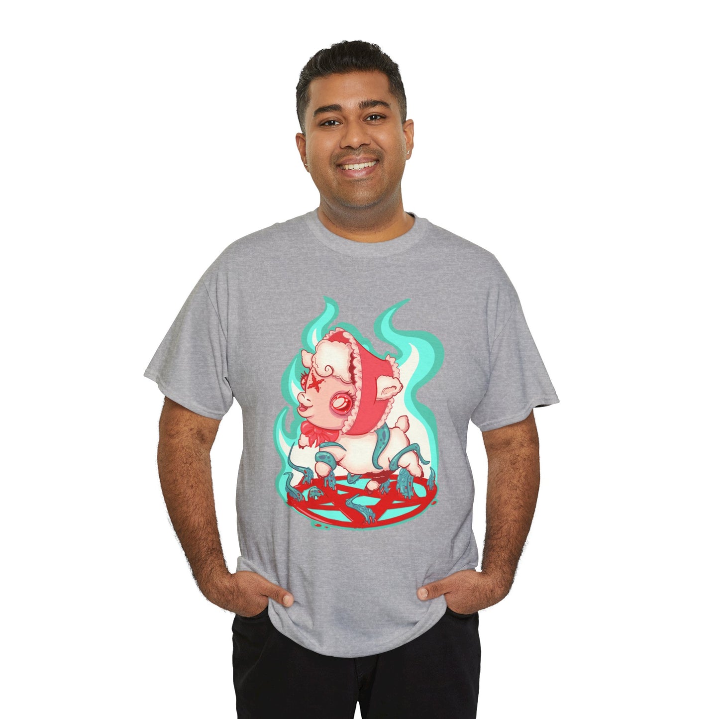 Sacrificial Lamb Unisex Heavy Cotton Tee