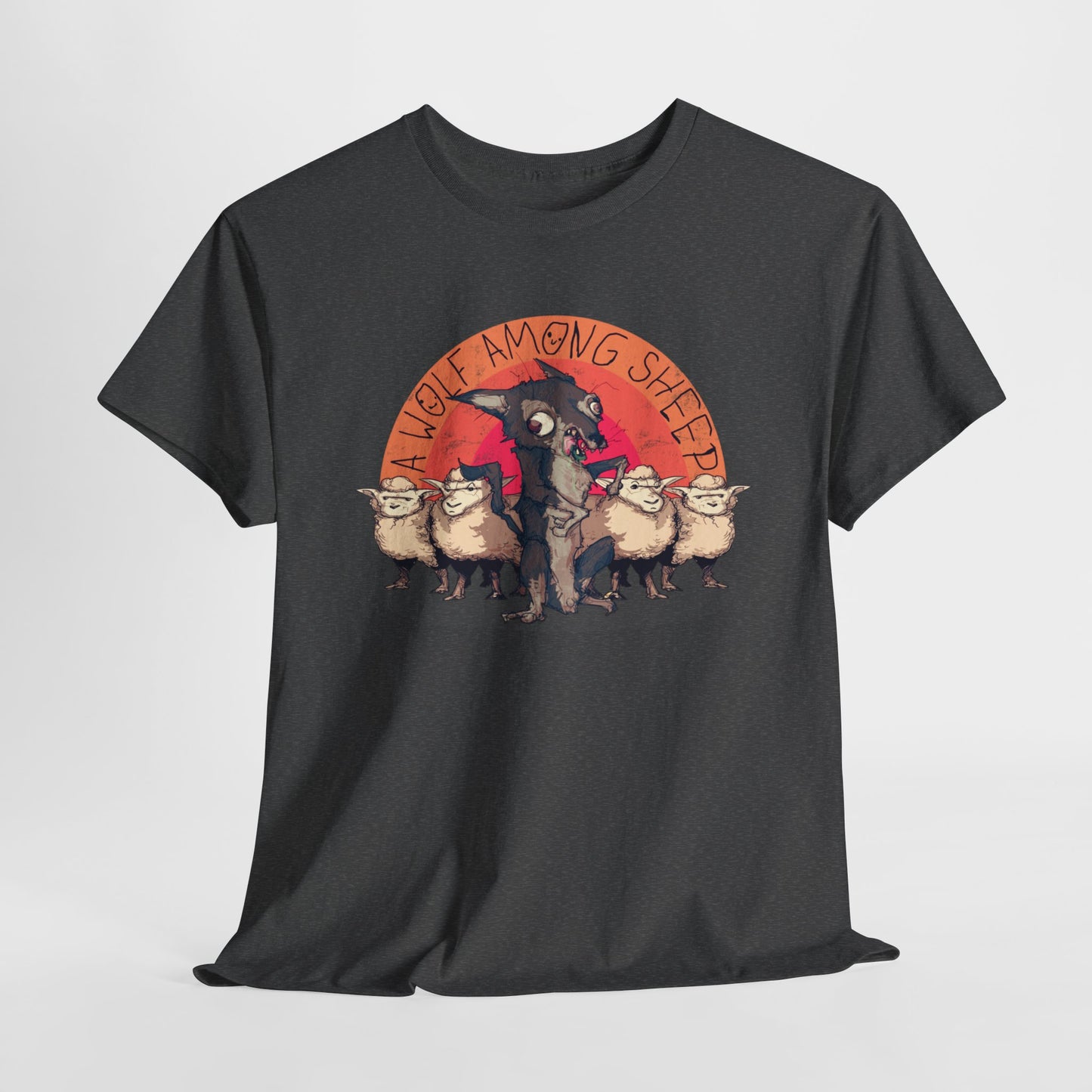 A Wolf Among Sheep Unisex Heavy Cotton Tee