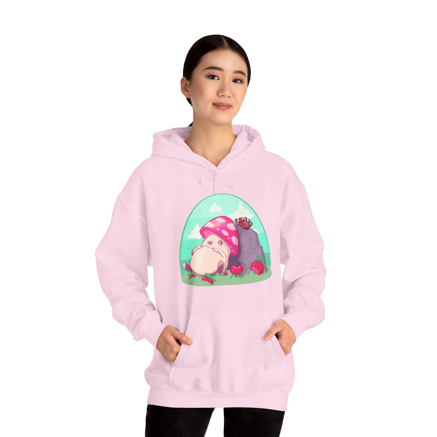 Tummy Ache Unisex Heavy Blend Hooded Sweatshirt