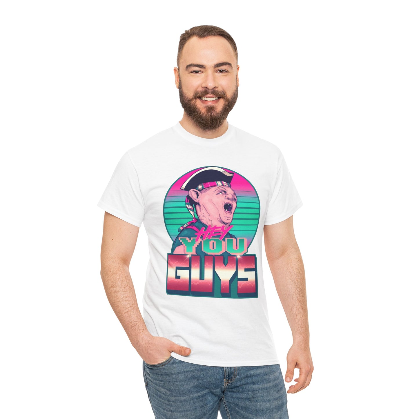 Hey You Guys Unisex Heavy Cotton Tee