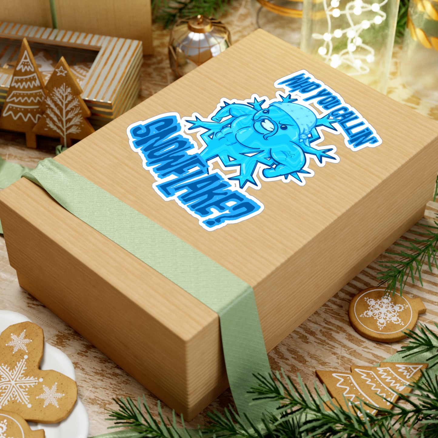 Snowflake Kiss-Cut Vinyl Decal