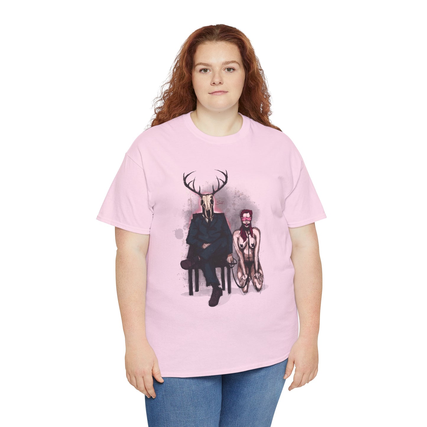 Deer Daddy Series 1: Sit Unisex Heavy Cotton Tee
