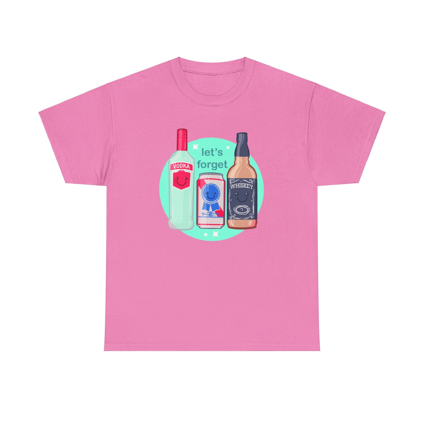 Let's Forget Unisex Heavy Cotton Tee