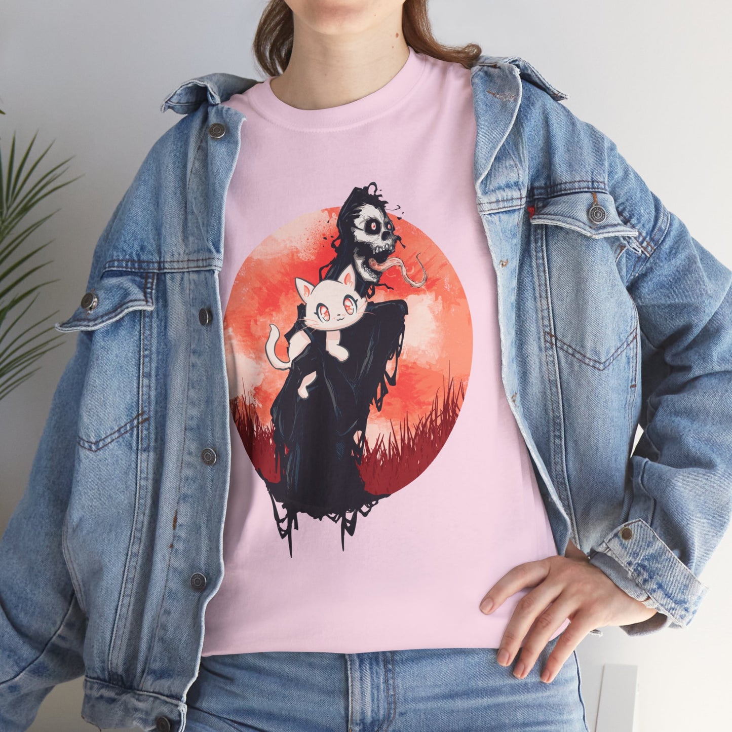 Cat Person Unisex Heavy Cotton Tee