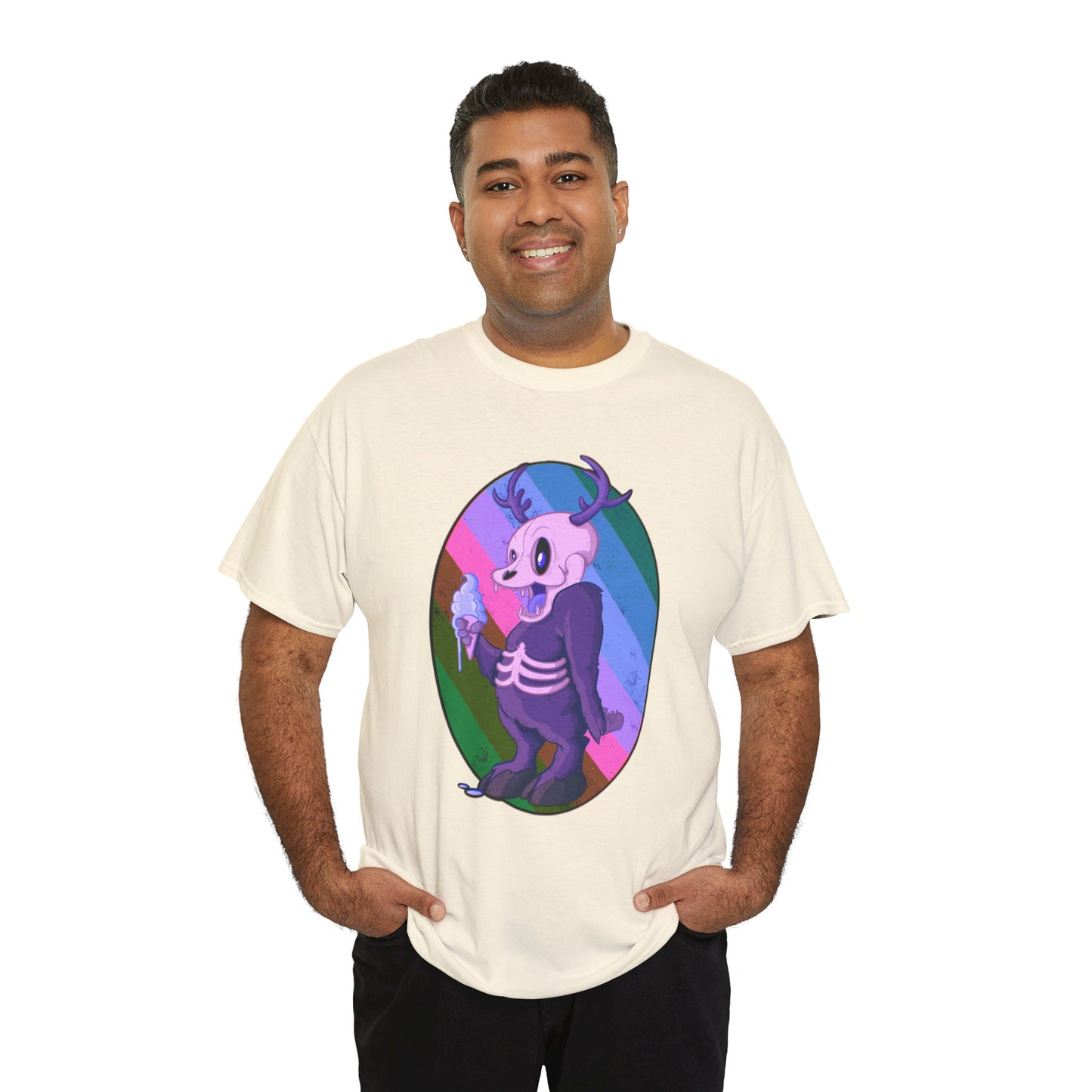 Monster Ice Cream Unisex Heavy Cotton Tee