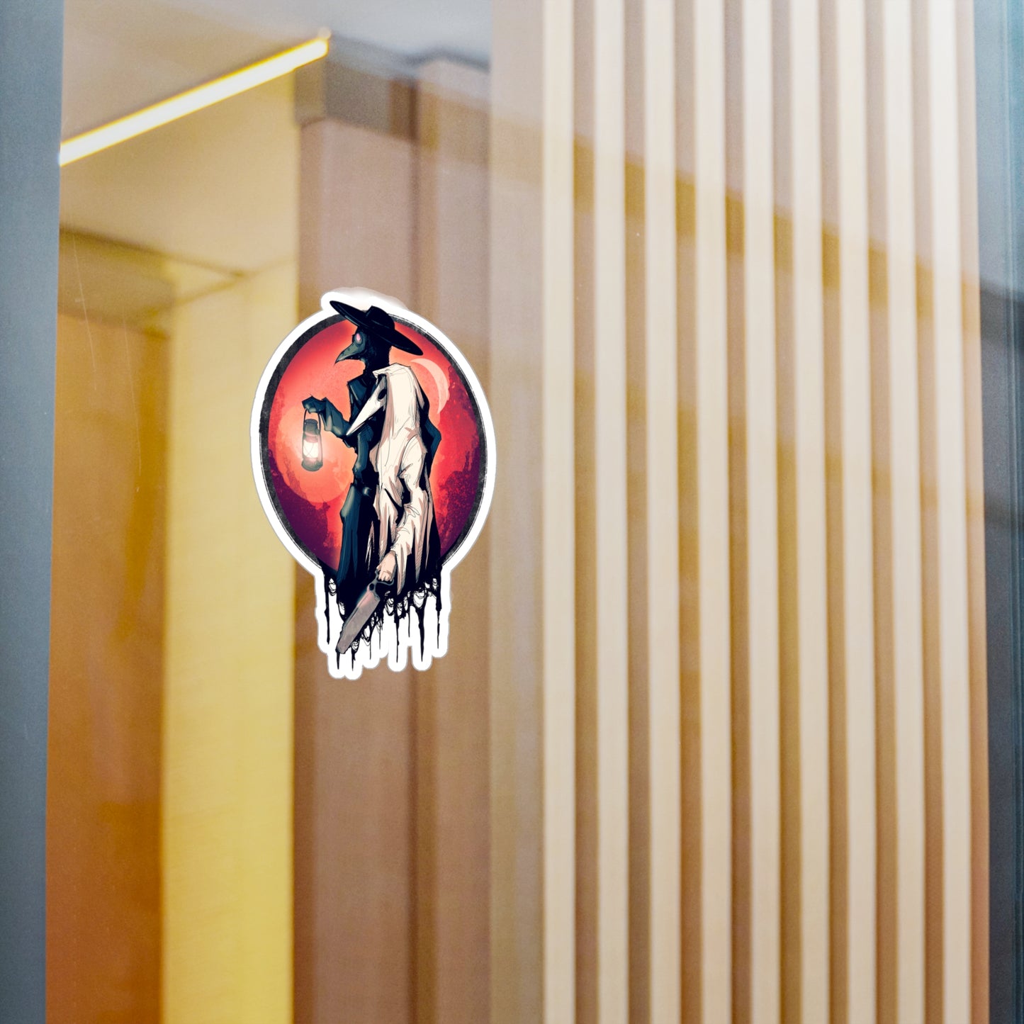 The Doctor & The Nurse Kiss-Cut Vinyl Decal