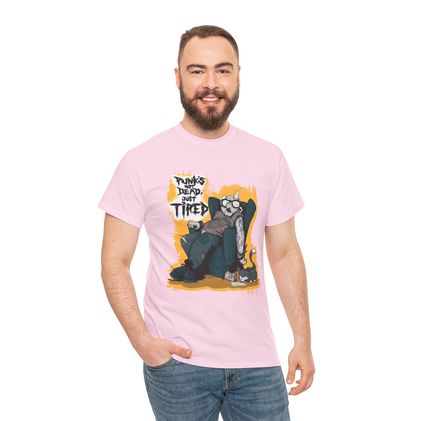 Old Punk Unisex Heavy Cotton Tee