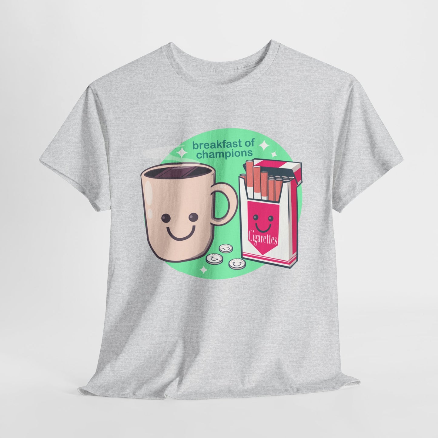Breakfast of Champions Unisex Heavy Cotton Tee