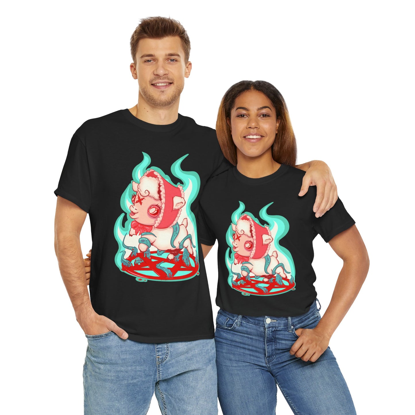 Sacrificial Lamb Unisex Heavy Cotton Tee