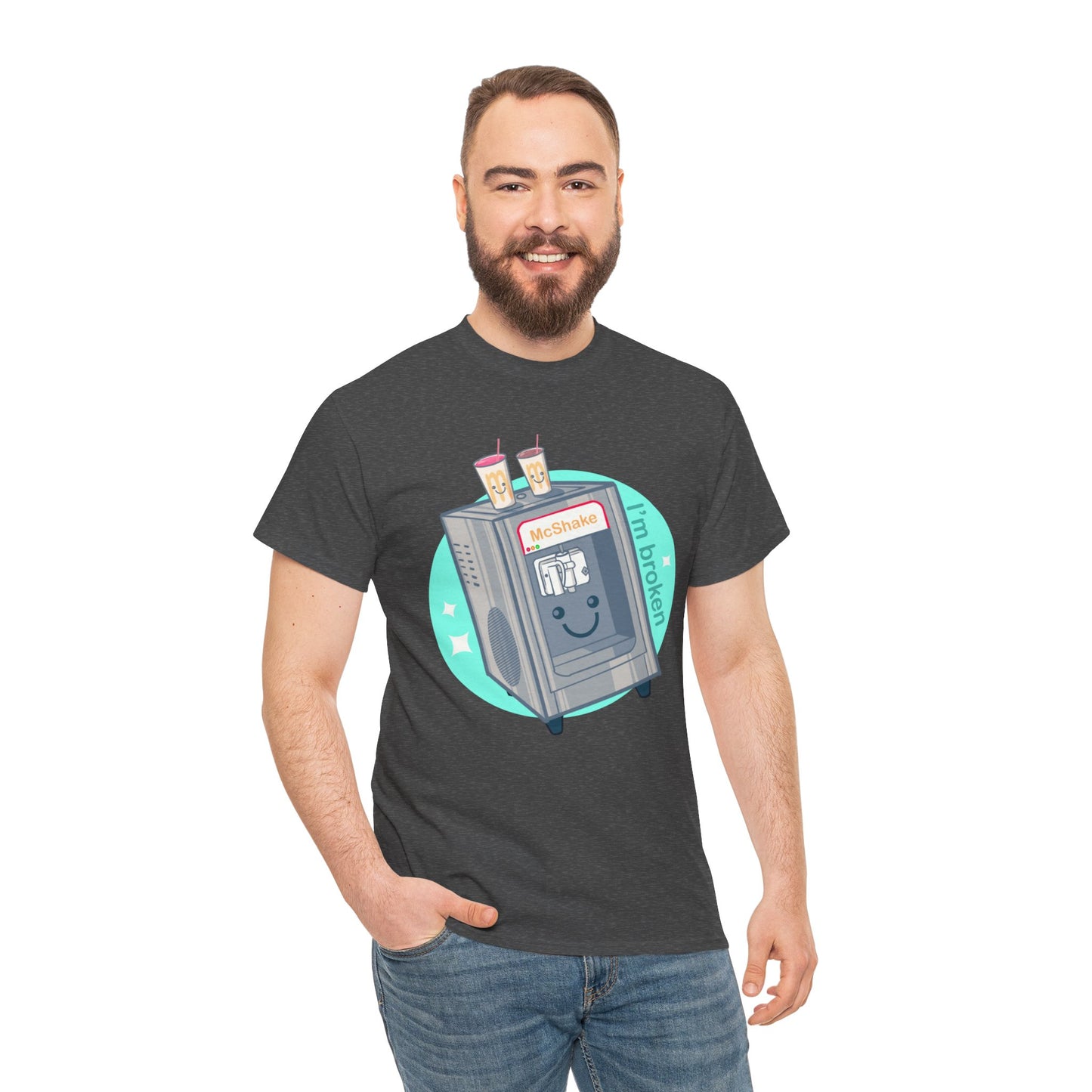 Shake Machine Unisex Heavy Cotton Tee