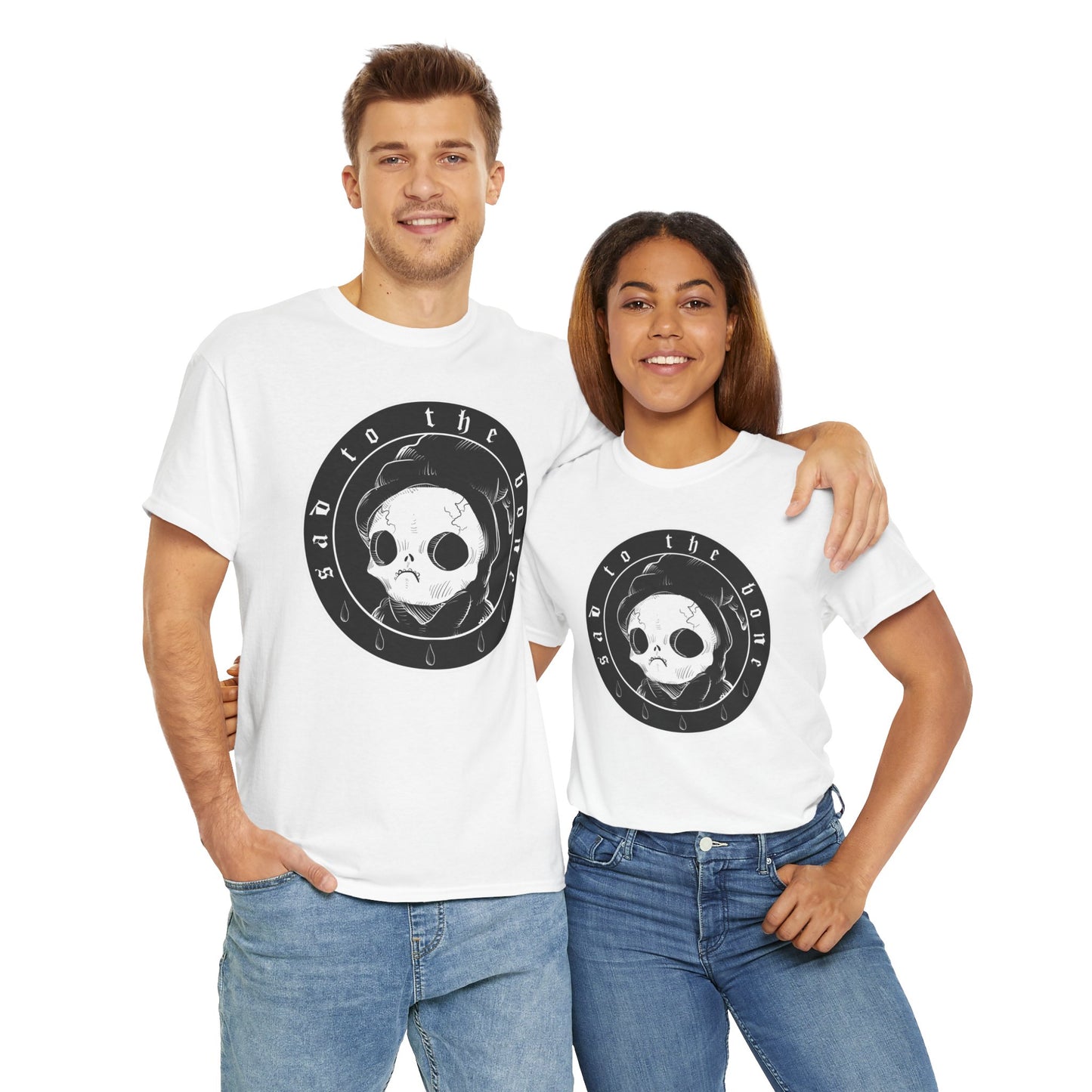 Sad To The Bone Unisex Heavy Cotton Tee
