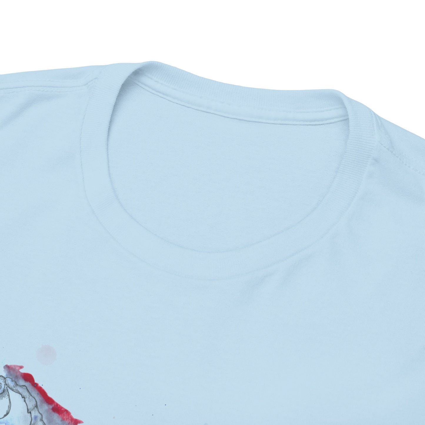 Unicorn Skeleton Unisex Heavy Cotton Tee