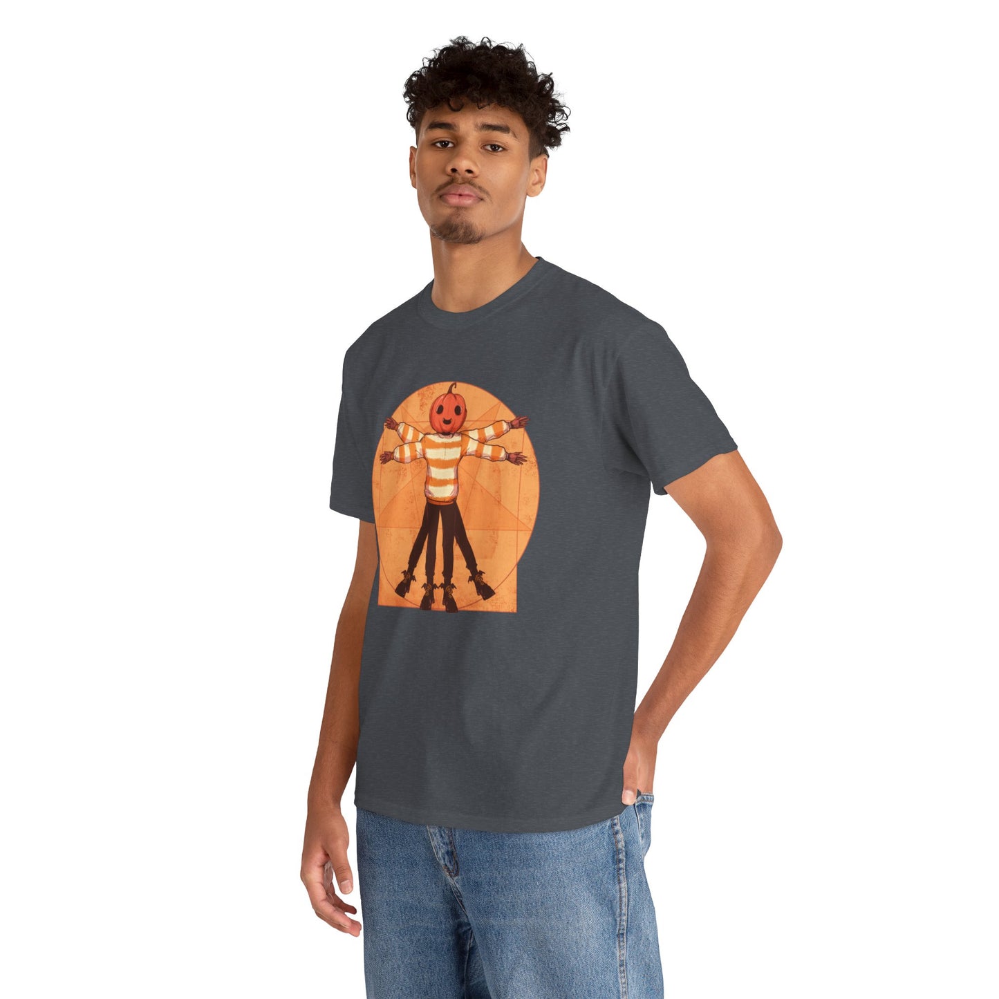 Vitruvian Halloween Unisex Heavy Cotton Tee
