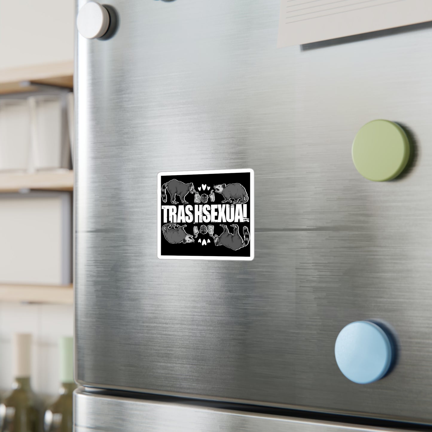 Trashsexual Kiss-Cut Vinyl Decal