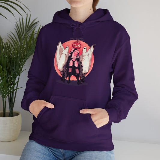 Return Of The Pumpkin Queen Unisex Heavy Blend Hooded Sweatshirt