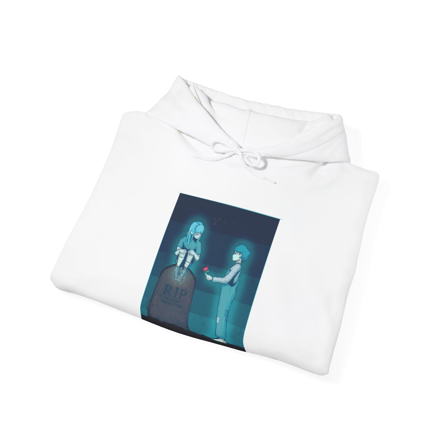 Ghost Kids Unisex Heavy Blend Hooded Sweatshirt