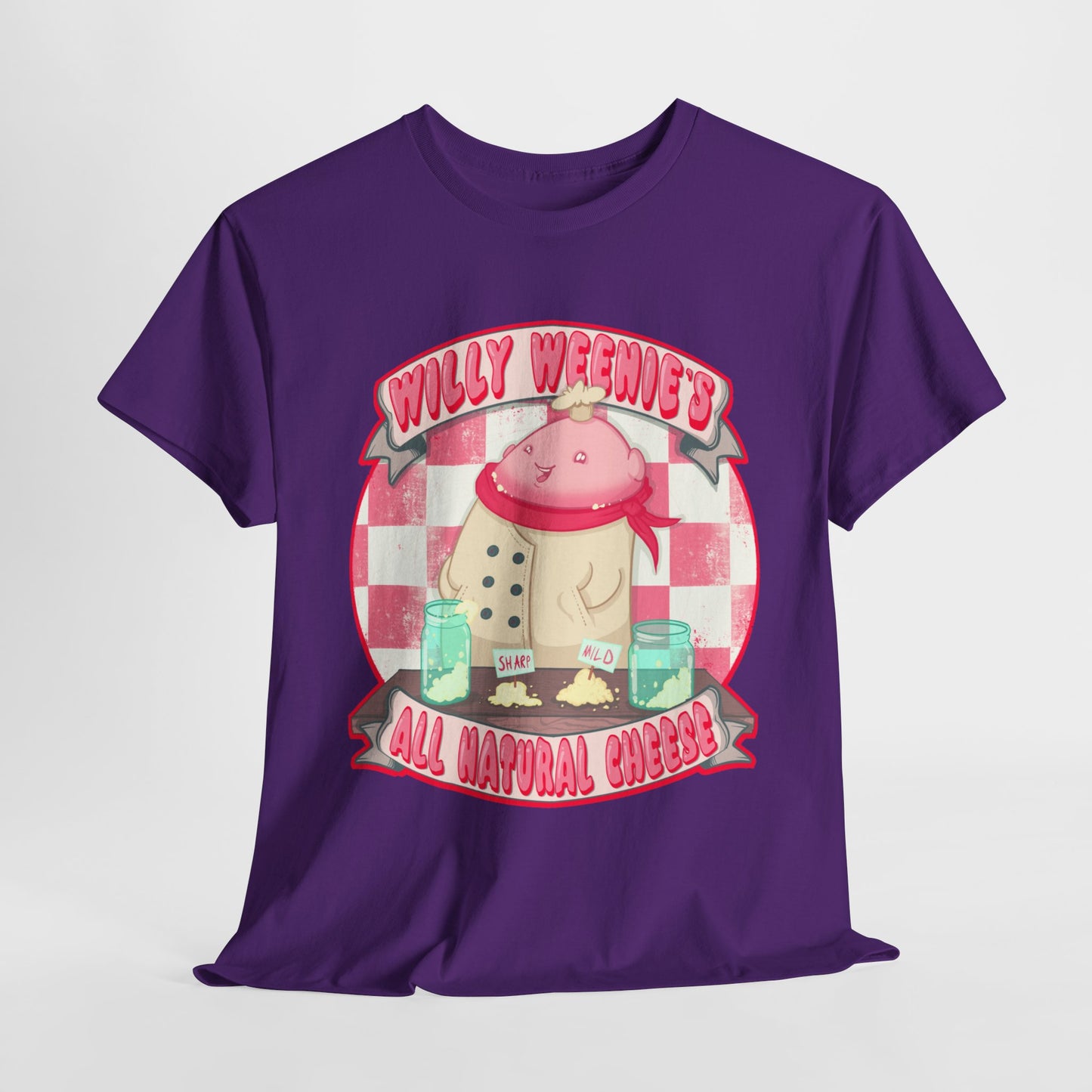 Willy Weenie's Unisex Heavy Cotton Tee