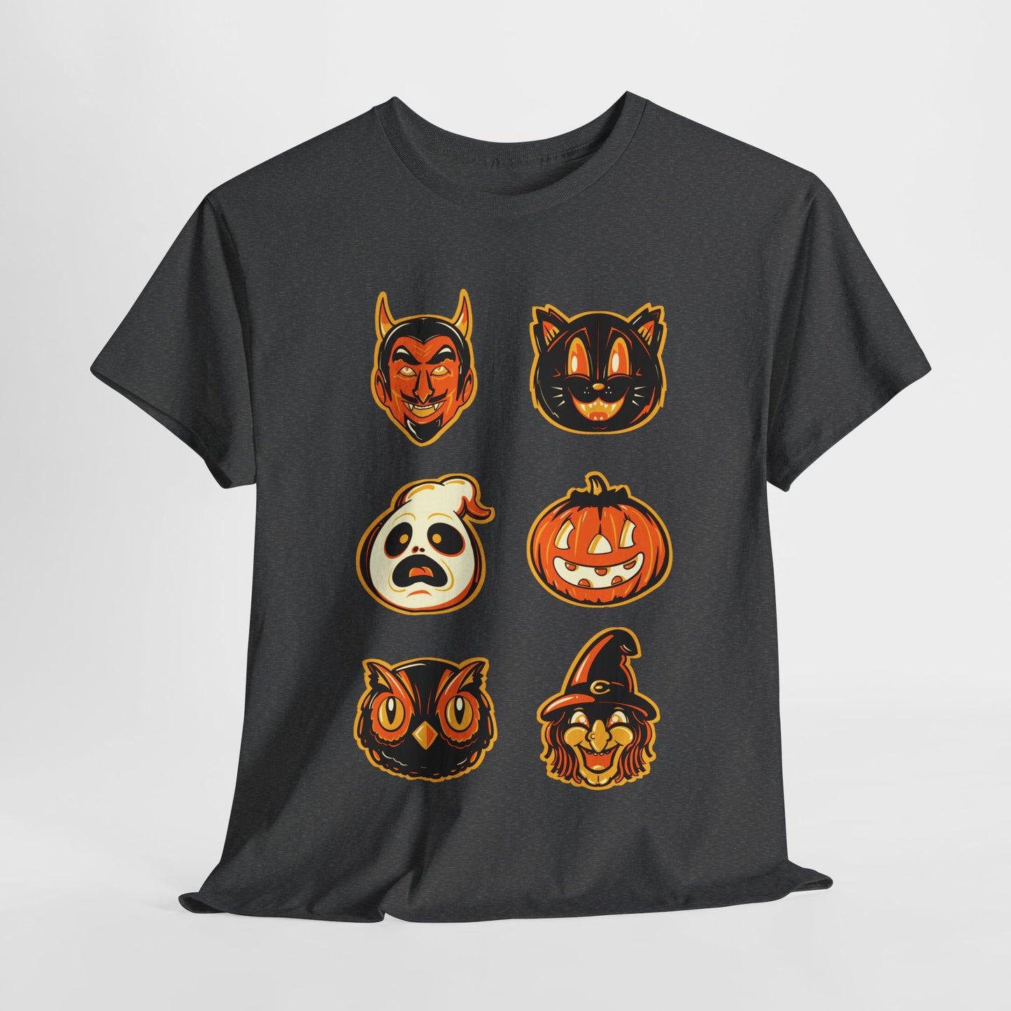 Vintage Halloween Unisex Heavy Cotton Tee