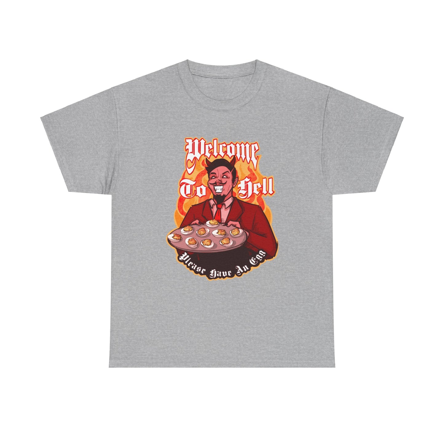 Deviled Eggs Unisex Heavy Cotton Tee