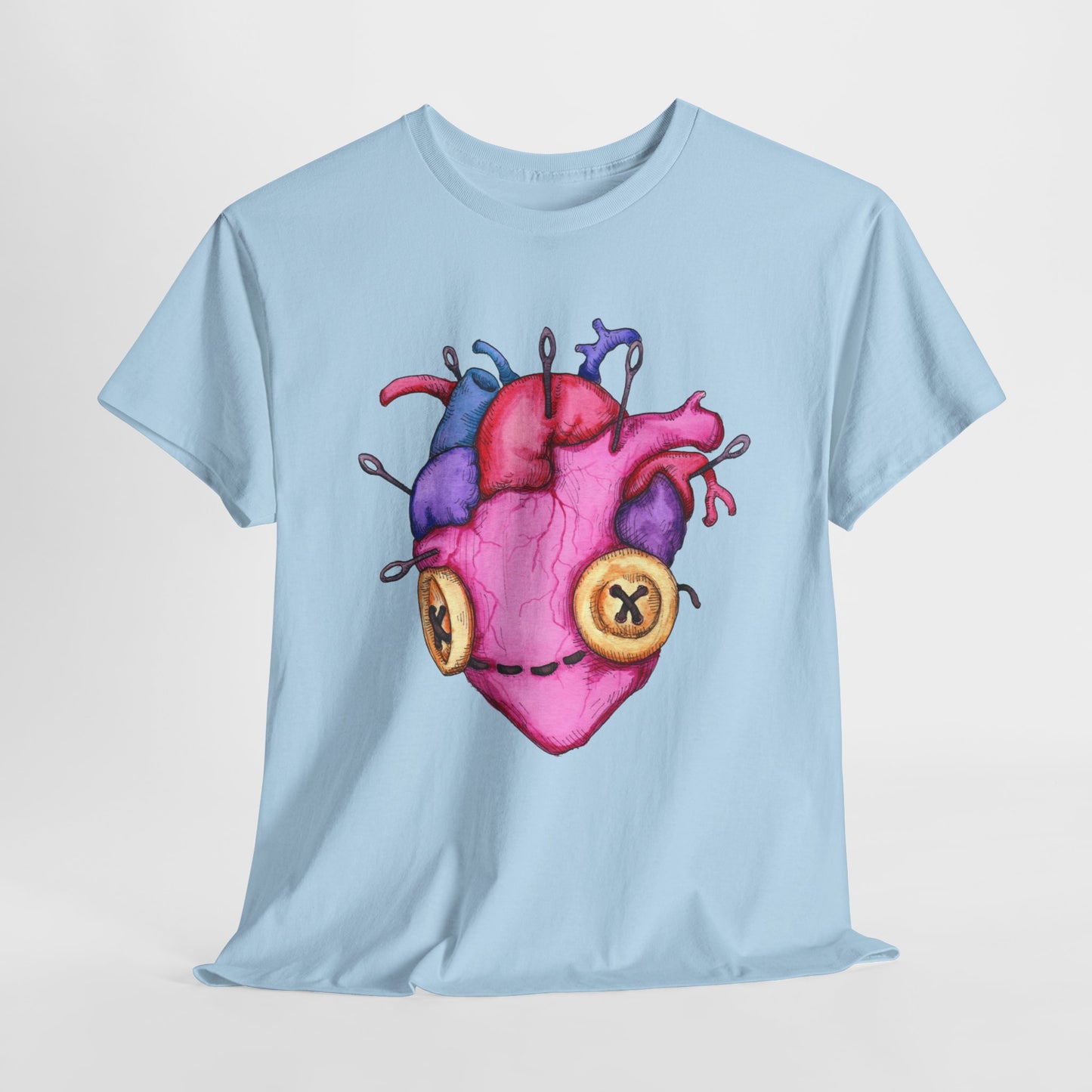 Voodoo Heart Unisex Heavy Cotton Tee