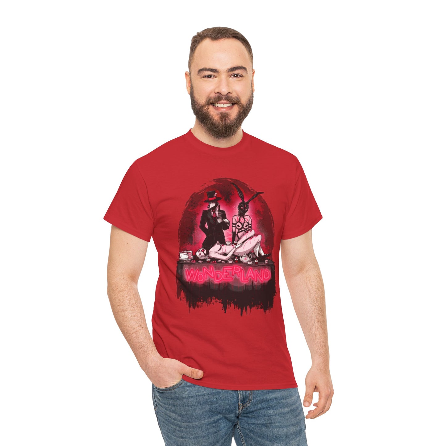 Wonderland Unisex Heavy Cotton Tee