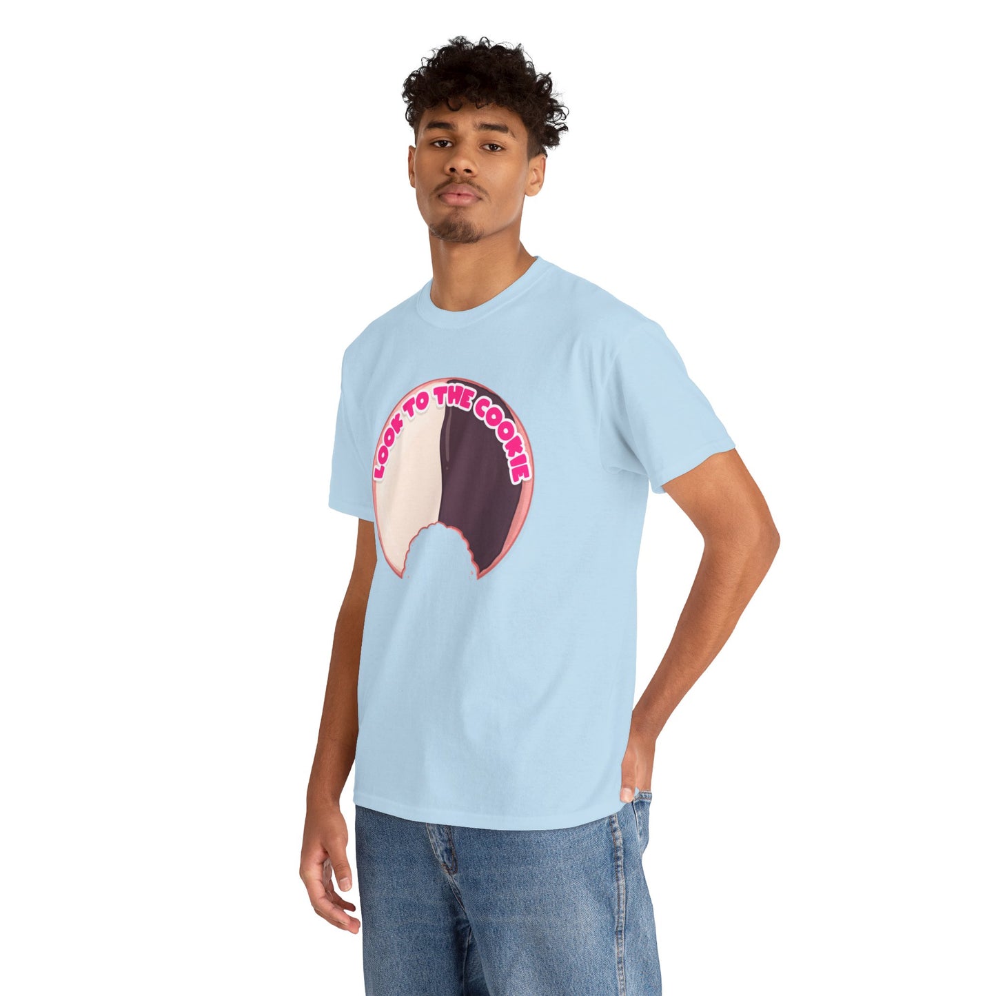 Black & White Cookie Unisex Heavy Cotton Tee