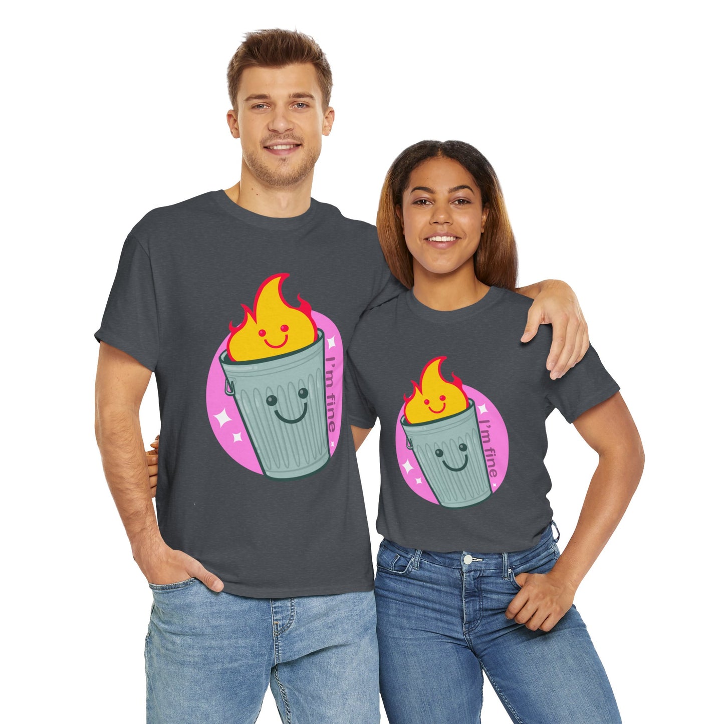 Trash Fire Unisex Heavy Cotton Tee