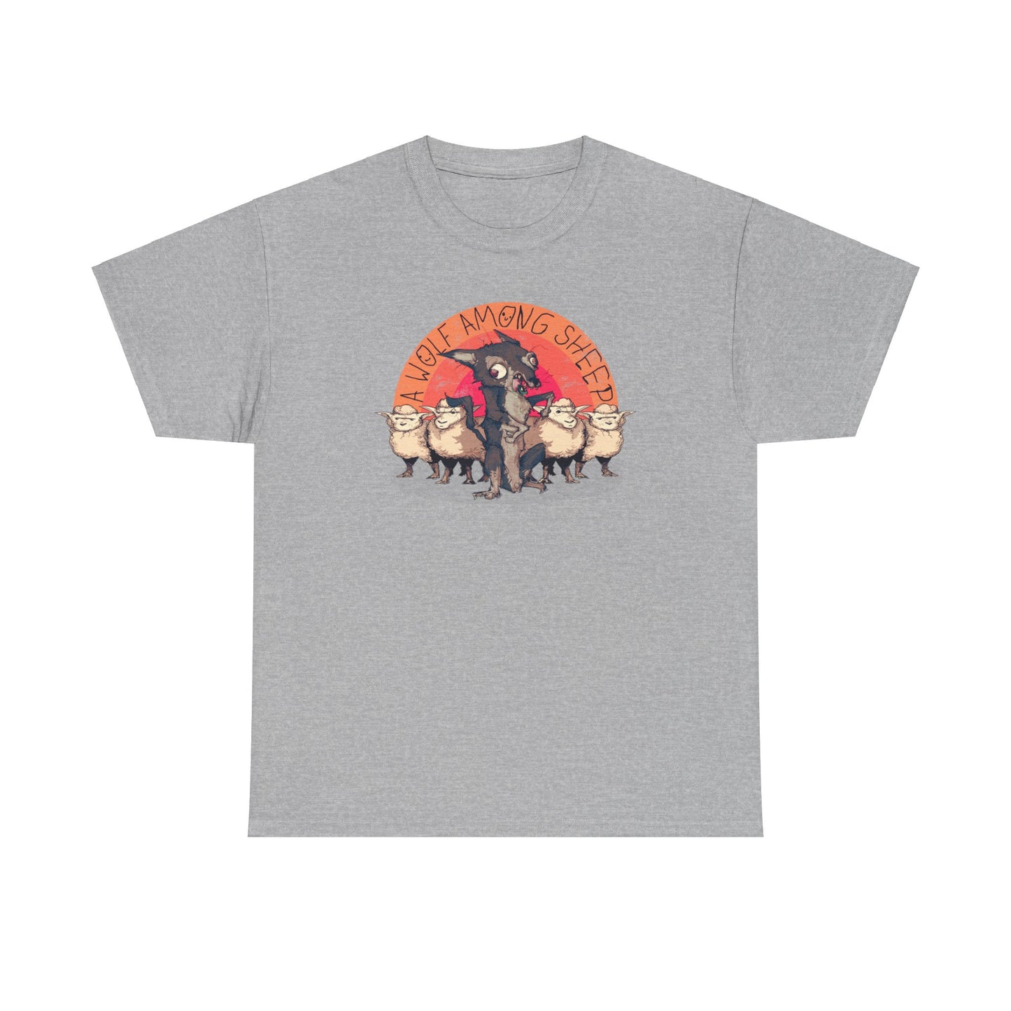 A Wolf Among Sheep Unisex Heavy Cotton Tee