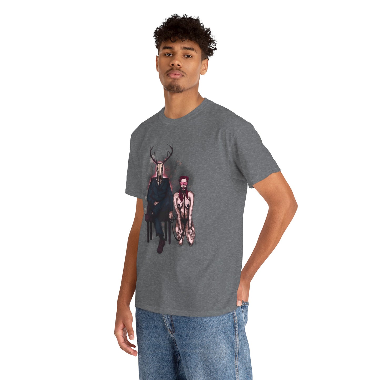 Deer Daddy Series 1: Sit Unisex Heavy Cotton Tee