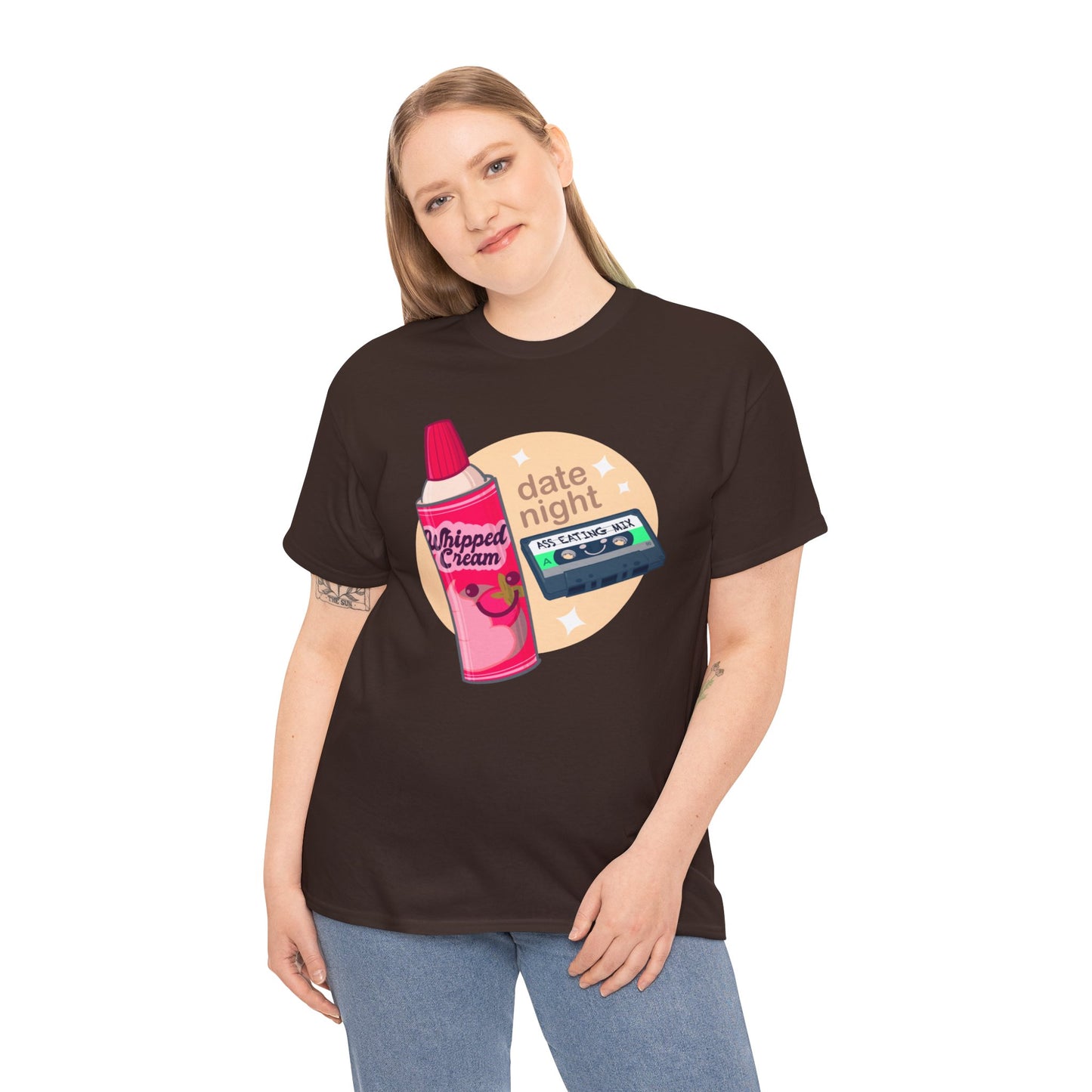 Date Night Unisex Heavy Cotton Tee