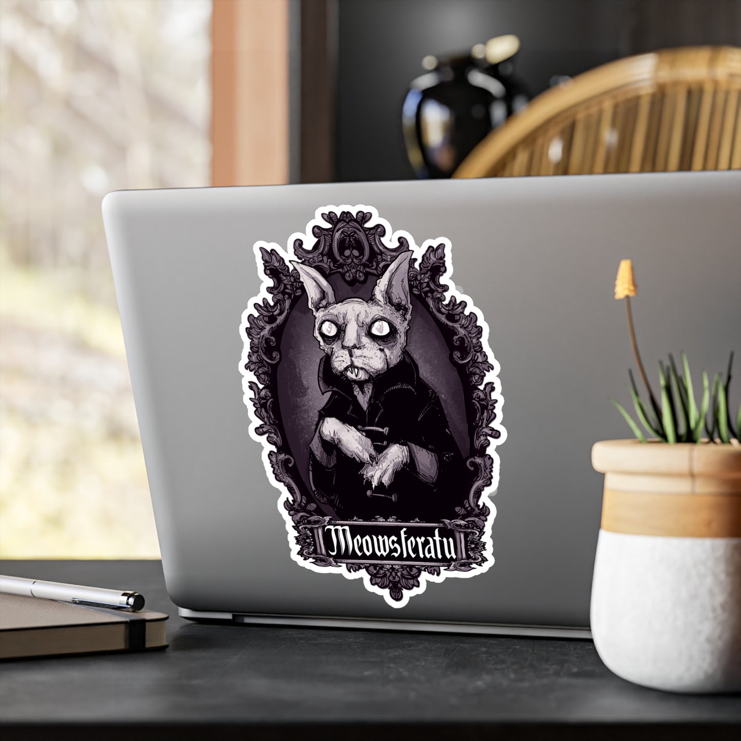 Cat Orlok Kiss-Cut Vinyl Decal