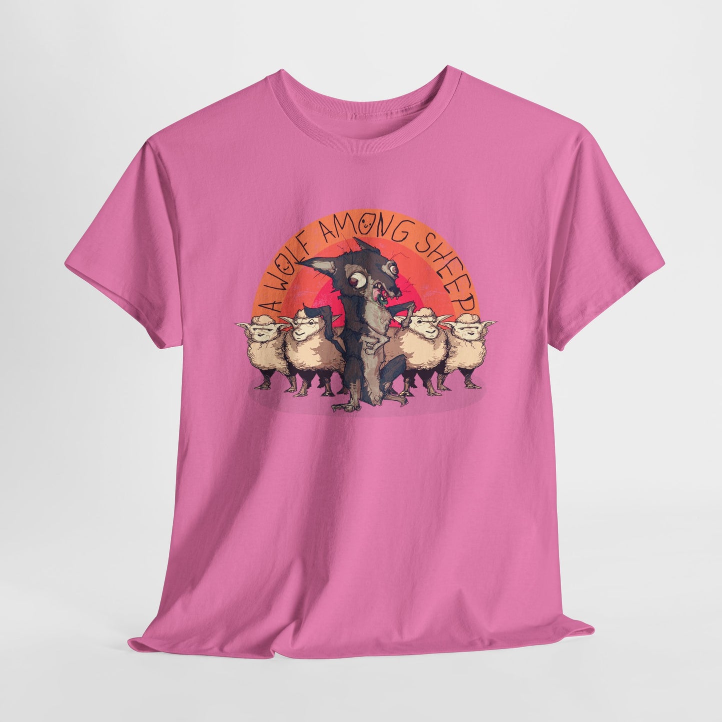 A Wolf Among Sheep Unisex Heavy Cotton Tee
