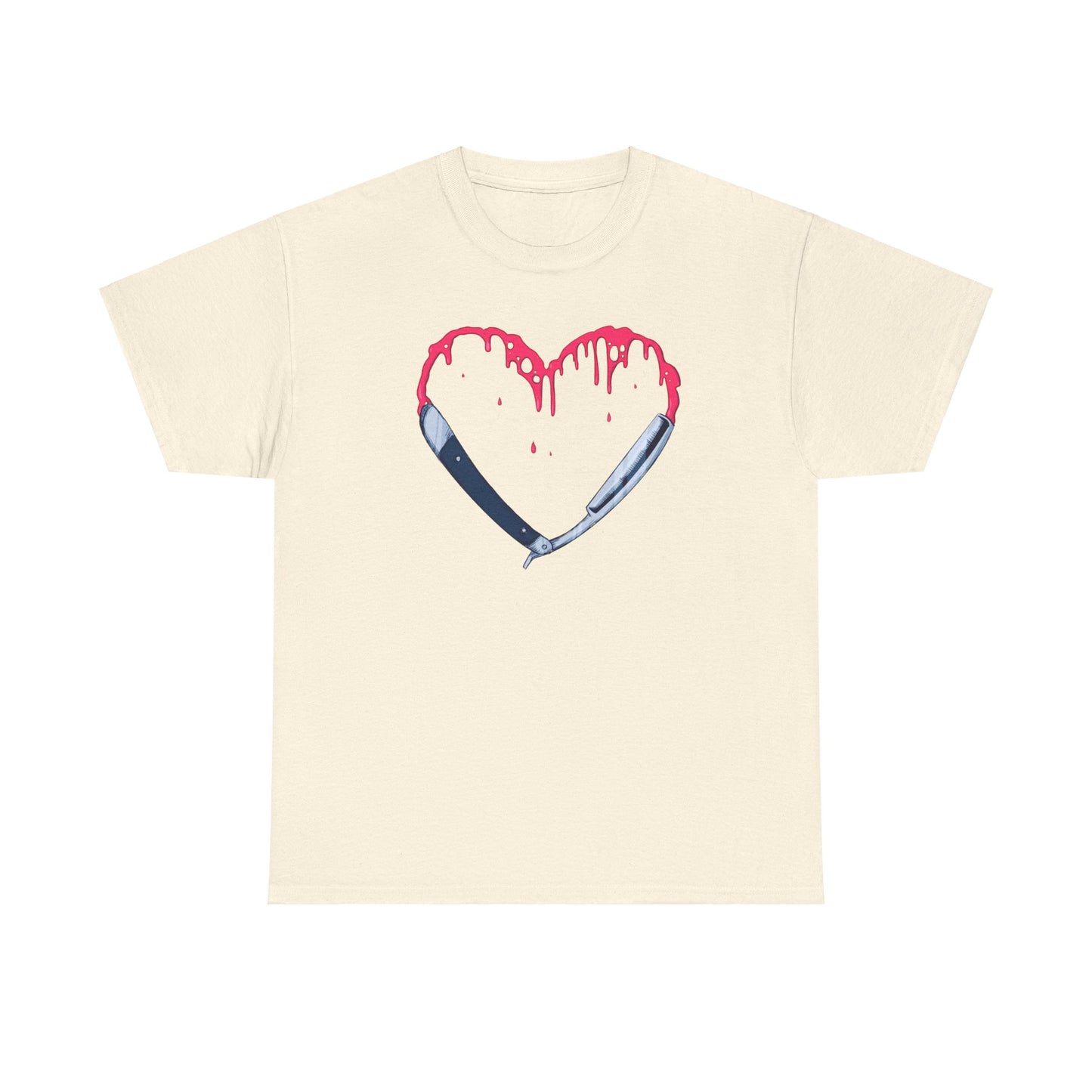 Straight Razor Unisex Heavy Cotton Tee