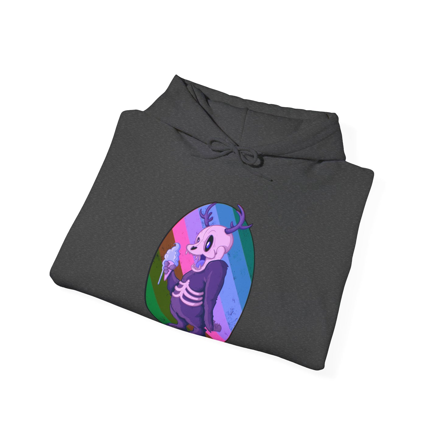 Monster Ice Cream Unisex Heavy Blend Hooded Sweatshirt